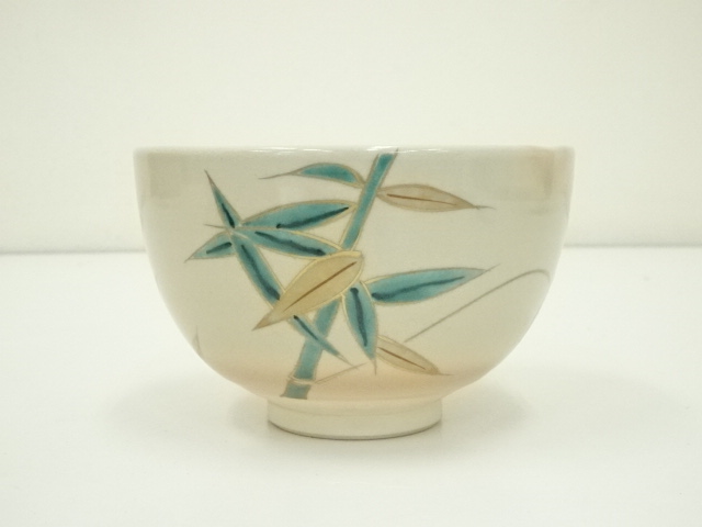 道具 ] - 道具 清水朝日造 竹茶碗（共箱） | ネットショップ圭 netshop